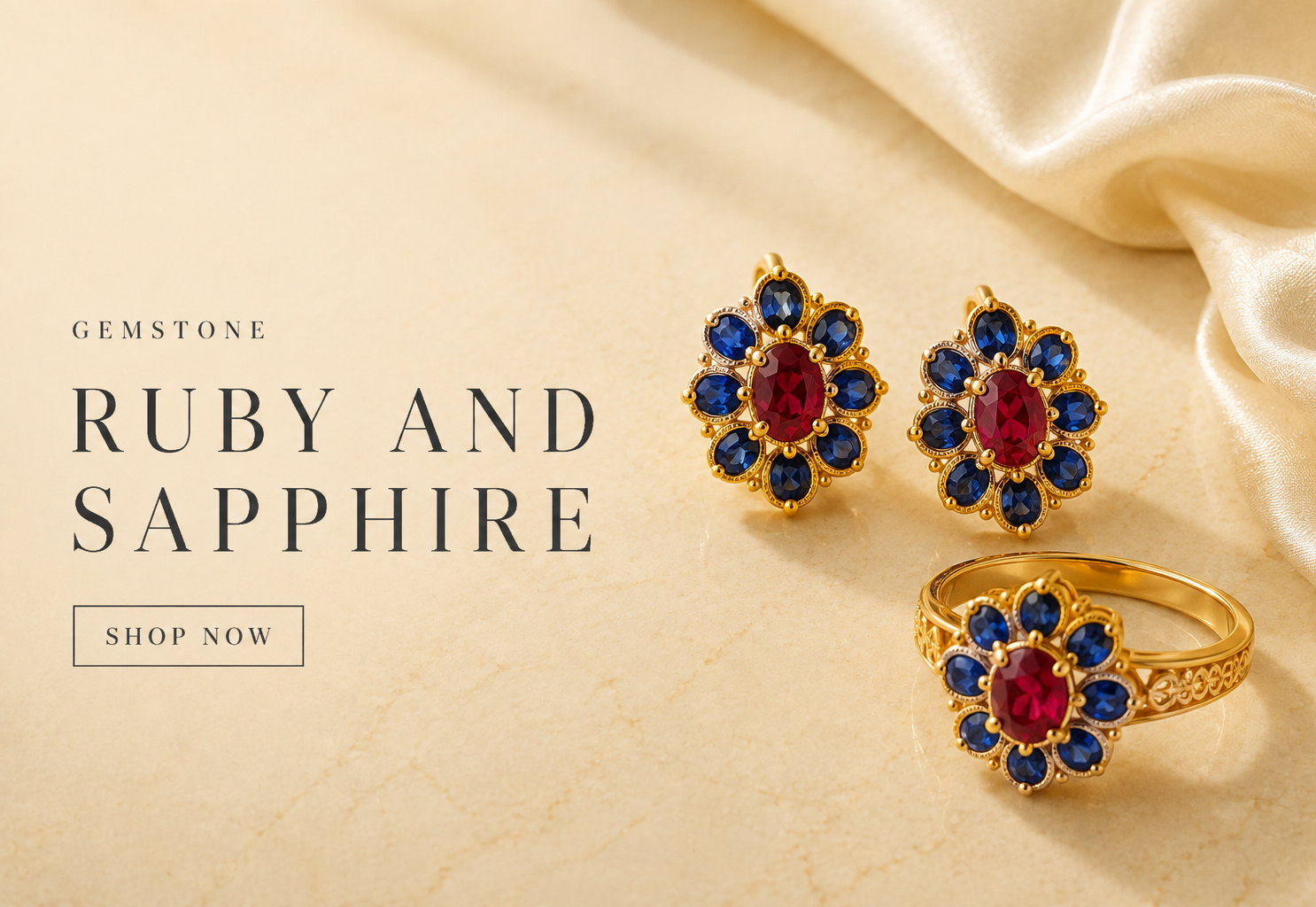 Ruby And Sapphire, Gemstone — JK Jewellers