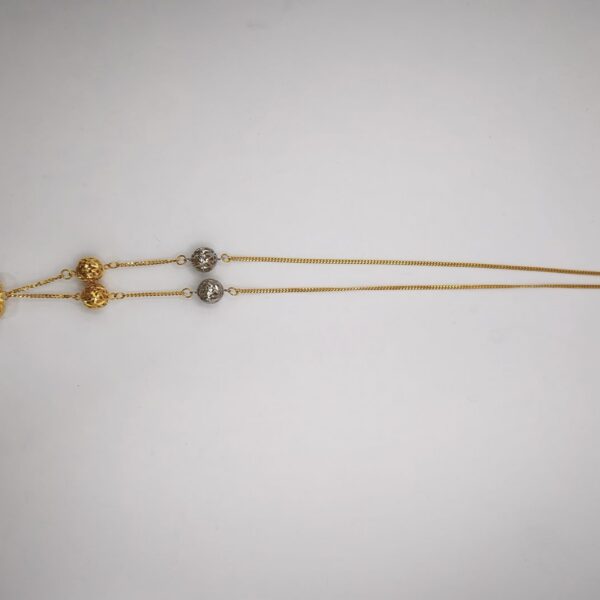 Bead Cluster Station Necklace