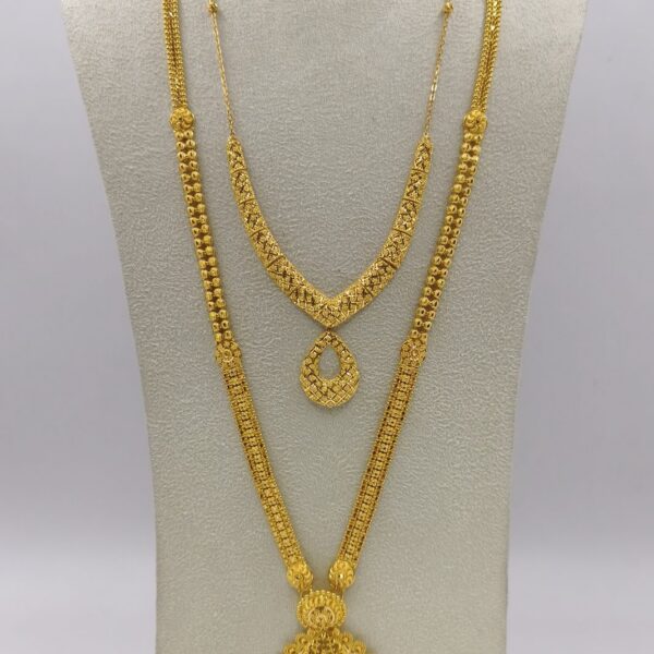 Chandbali Pendant Double Layer
