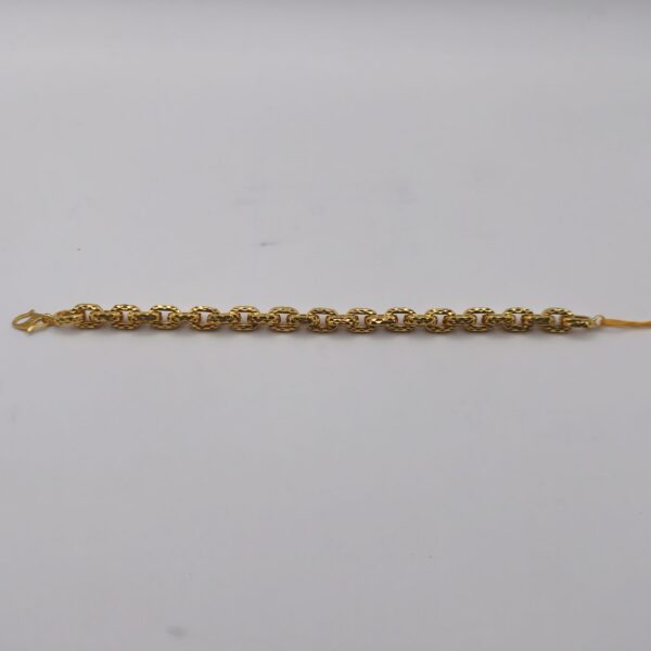 Oval Fancy Link Bracelet