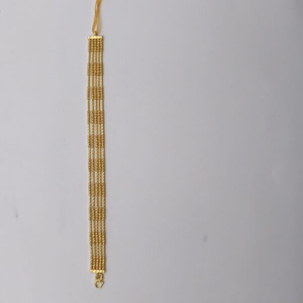 Five Strand Striped Bracelet