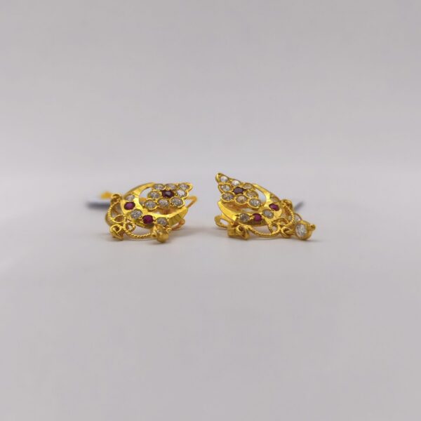 Jhumki Ruby Drop