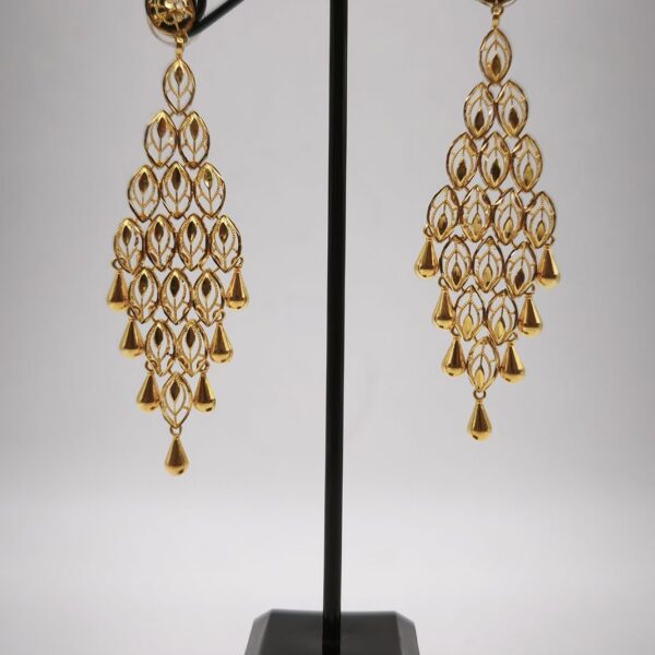 Kundan Chandelier