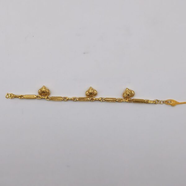 Triple Heart Station Bracelet