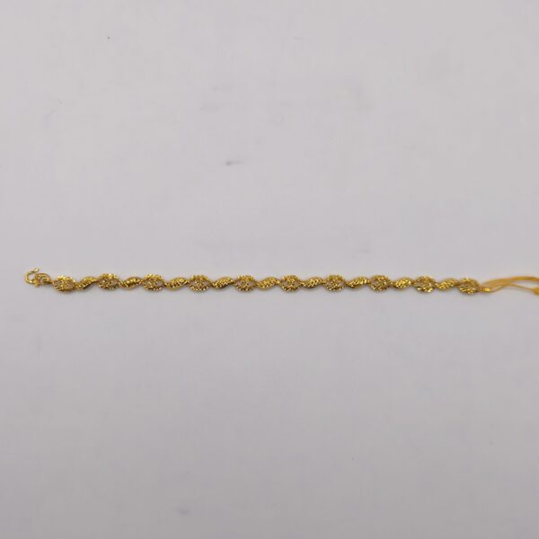 Slim Wave Link Bracelet